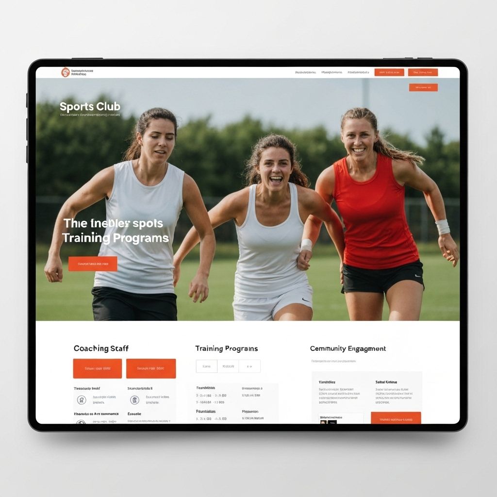 Turnverein Lahr - Website project by Marcel Wiskow